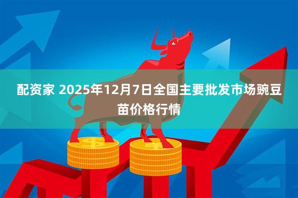 配资家 2025年12月7日全国主要批发市场豌豆苗价格行情